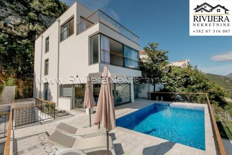 Luxury Villa with a panoramic view of the sea, Njivica, Herceg Novi