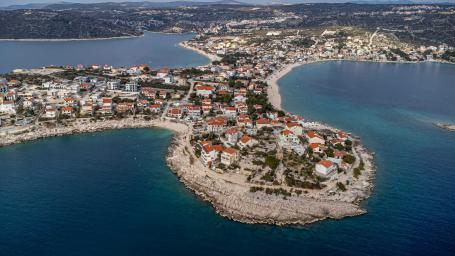 Sevid, prvi red do mora, zemljište s dozvolom, prodaja