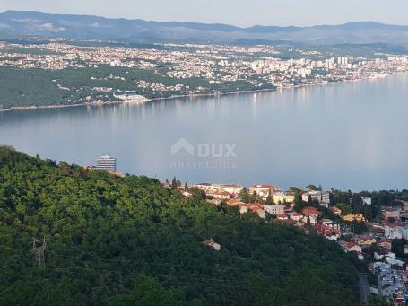 OPATIJA, KOLAVIĆI – Baugrundstück 3000m2 mit Panoramablick auf das Meer