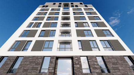 A TWO-BEDROOM APARTMENT UNDER CONSTRUCTION, BAR