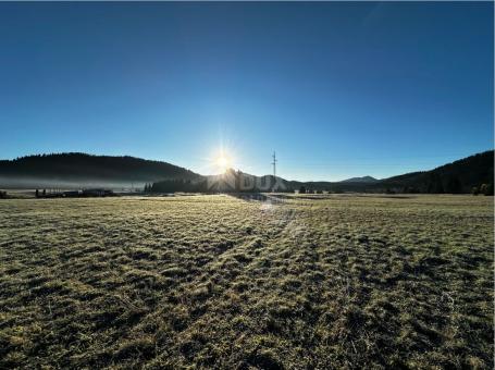 GORSKI KOTAR, RAVNA GORA - zemljište 801 m2 u blizini Delnica