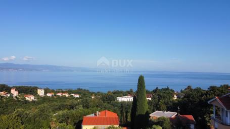 OPATIJA, OPRIĆ- Zemljište s predivnim pogledom na more 