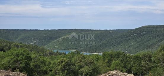 ISTRA, RABAC - Prostrano građevinsko zemljište s pogledom na more