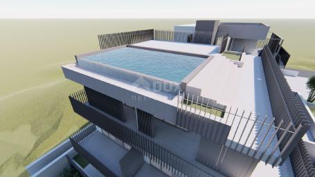 ZADAR, VIDIKOVAC - Penthouse under construction with impressive sea view S8