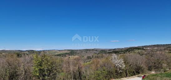 ISTRIA, BUJE - Building plot in an enchanting location with a panoramic view