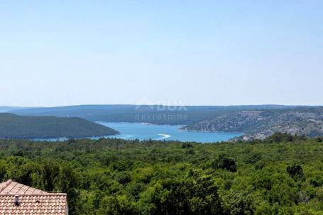 ISTRIEN, RABAC - Grundstück mit Genehmigung und Meerblick