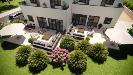 ZADAR, ZATON - Two-story apartment with a private pool and a spacious yard! New construction! B5