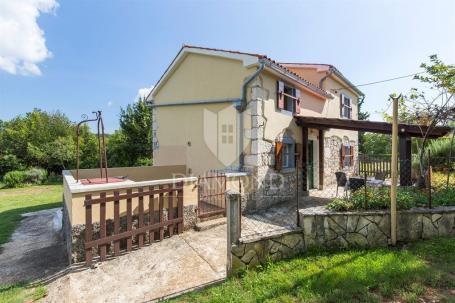 Labin, Umgebung, autochthones istrisches Steinhaus