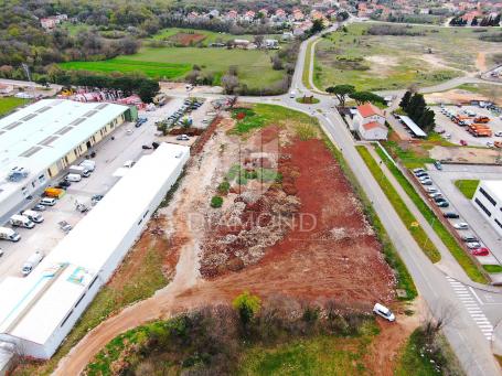 Labin, building land in the industrial zone