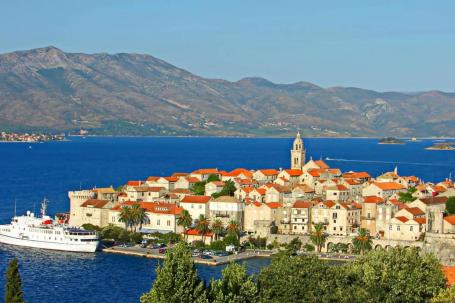 Korčula, kamena kuća u samom centru