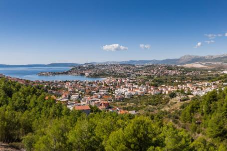 Podstrana, građevinsko zemljište, s pogledom na more