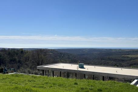 Istra, Buje - građevinsko zemljište 1004 m2, mirna lokacija - pogled more