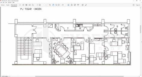 Izdaje se poslovni prostor u Pirotu, 150m2, 1. sprat, cg, centar