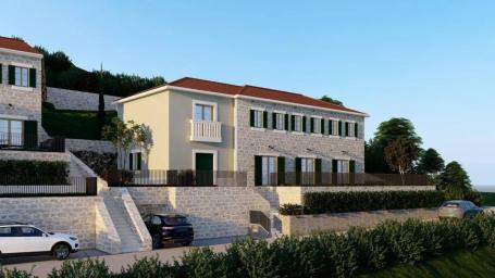 Project for 4 villas with building permits, Tivat