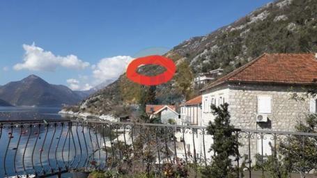 Great plot with panoramic sea view for sale in UNESCO protected town of Perast, Bay of Kotor - Monte