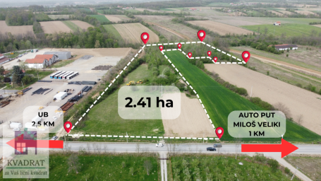 Građevinski plac 2, 4 ha, Ub – 264000e