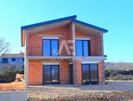 Vrbnik, newly built, detached house with a sea view! ID 391