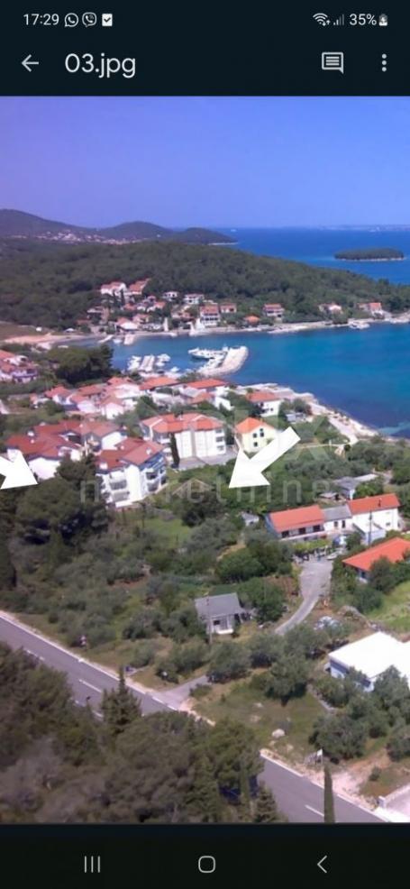 OTOK PAŠMAN, ŽDRELAC - 3000 m2 građevinskog zemljišta blizu mora