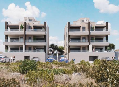 DIE INSEL PAG, ŠIMUNI, moderne Apartments in einem herrlichen Neubau, Meerblick, eine Seltenheit im 