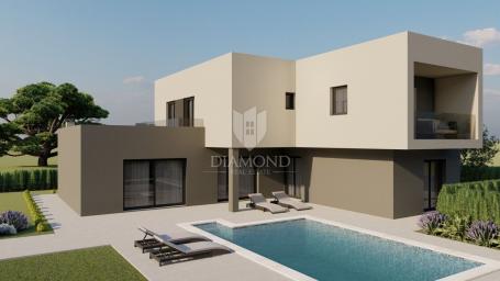 lPorec, surroundings, modern house under construction!