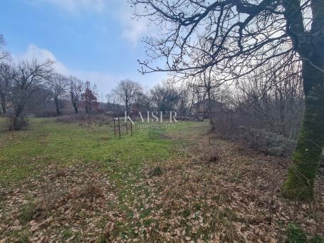 Island of Krk, Kras - building plot with a stone house