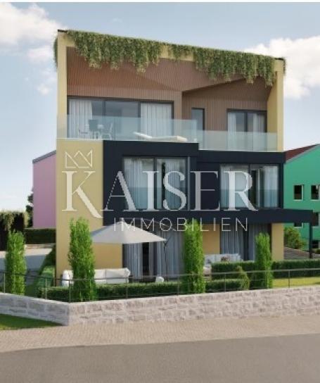 Insel Krk, Krk, zweistöckige Wohnung 2 Schlafzimmer + Badezimmer 79 m2