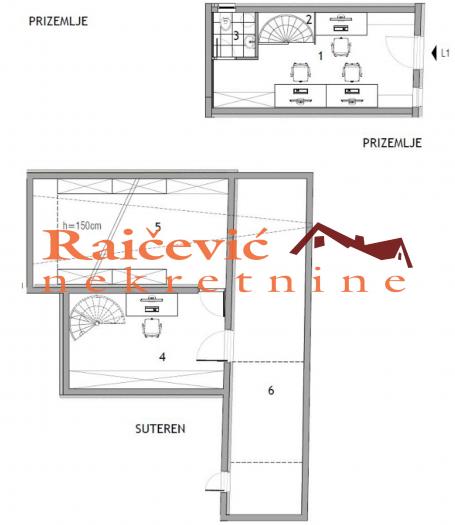 ZVEZDARA CVETKOVA PIJACA 53m2 , T , 75000e