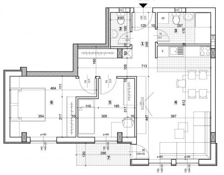 NOVI SAD - TELEP - 62. 55 m2