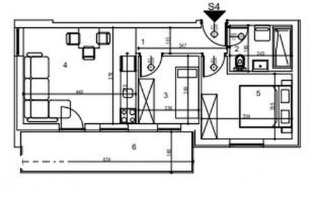 2 Dvosoban stan NOVI SAD, 89750€