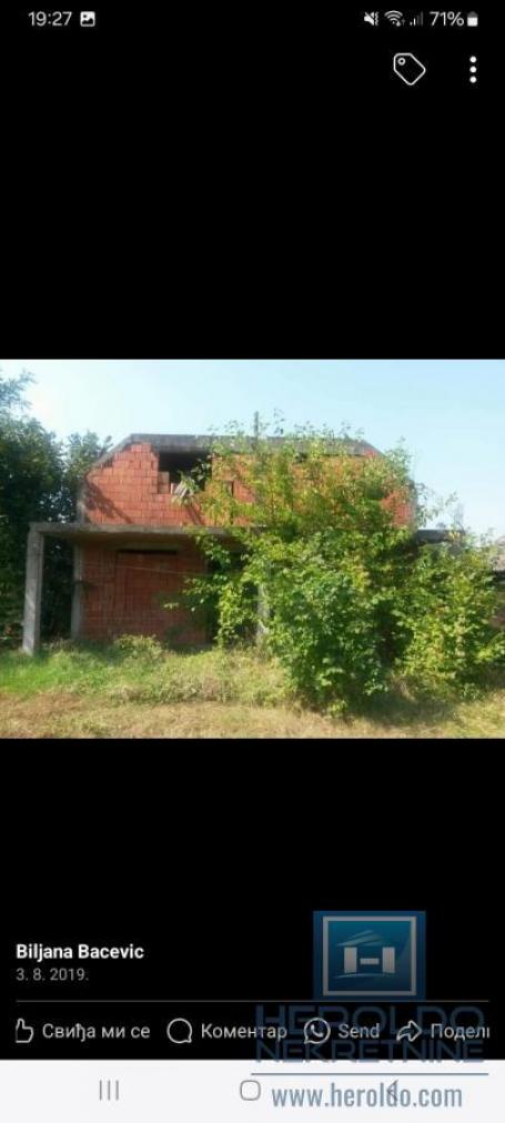 Unfinished house in Končarevo