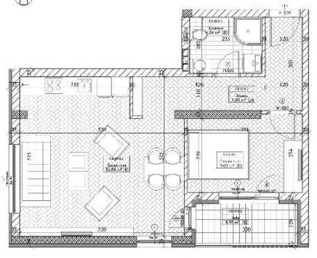 BULEVAR EVROPE, 51 m2, 121510€