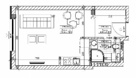 BULEVAR EVROPE, 27 m2, 70300€