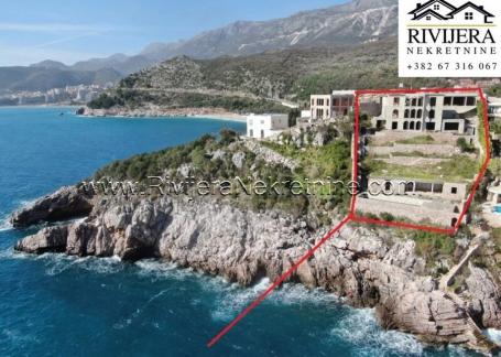 Prime location waterfront Villa in the under-construction Milocer Budva