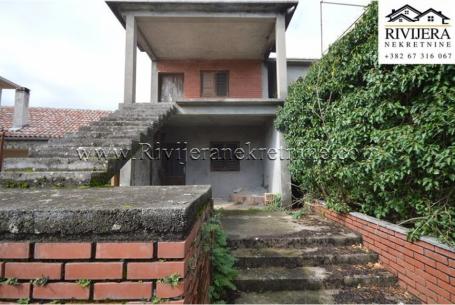 Under Construction House with 2 Stone Ruins in Radovici Tivat