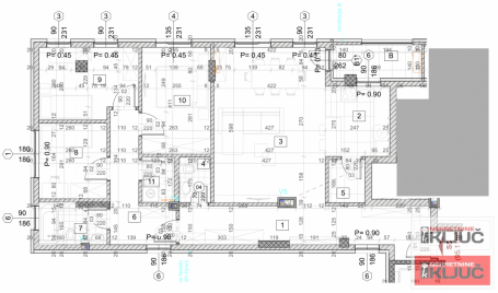 GRBAVICA, 95m2, Četvorosoban sa pdv