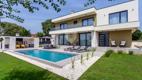 Svetvincenat, surroundings, modern house with pool