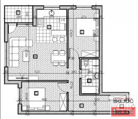 ADICE, 70m2, Trosoban sa pdv