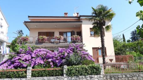 OPATIJA, LOVRAN - semi-detached house with a beautiful view of the sea + surroundings