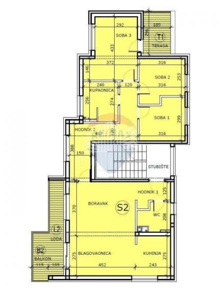 Wohnung Dankovec, Gornja Dubrava, 104m2