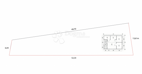 Land Barban, 500 m2