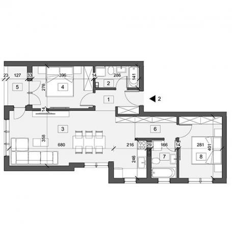 NOVI SAD - ADICE - 72. 75 m2