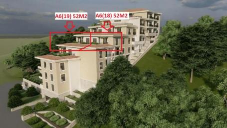 Complex in Bečići, just 700 m away from the sea; One bedroom apartment 53 m2