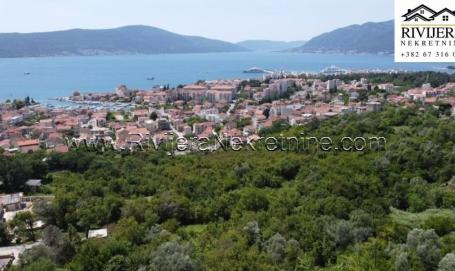 Land for sale in Tivat with an approved project