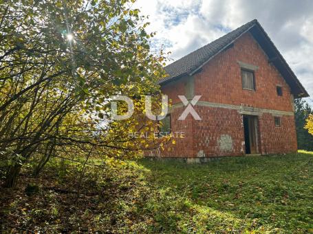 GORSKI KOTAR, BROD MORAVICE - Secluded house with great potential