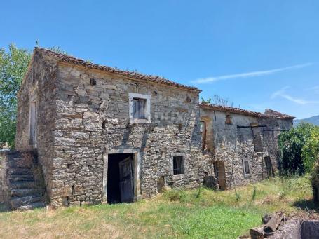 ISTRIA, LABIN - Stone house with project and permit