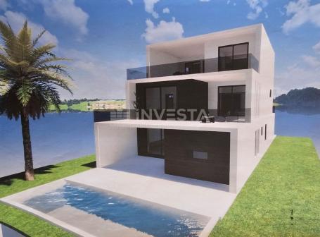 Pula surroundings, attractive building plot with conceptual design