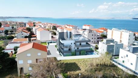 ZADAR, NIN - Penthouse in einem neuen Gebäude in der Nähe des Meeres S9