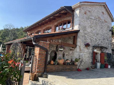 Opatija, Poljane rustikales Haus mit wunderschönem Meerblick