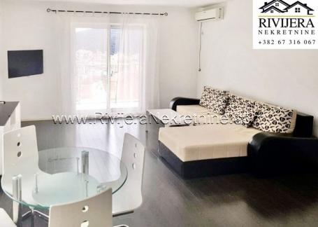 For sale one-bedroom apartment in Lazi Budva