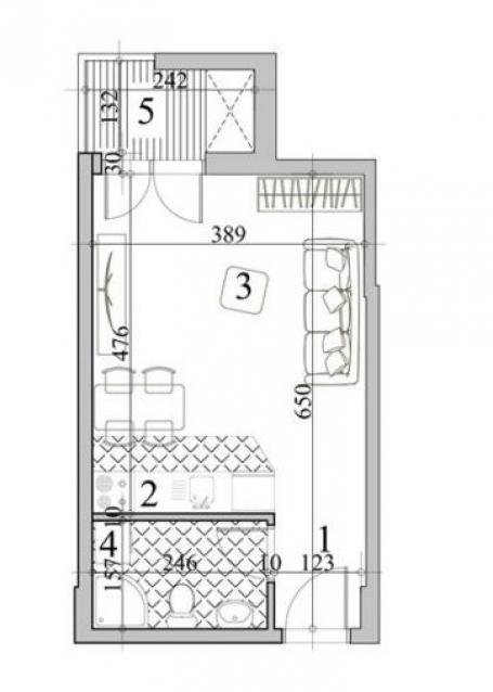 NOVI SAD - NOVA DETELINARA - 27. 08 m2